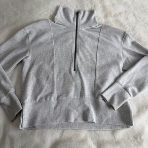 Te Verde Half Zip Gray Size Small